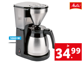 MELITTA® Kaffeemaschine „Therm Steel“