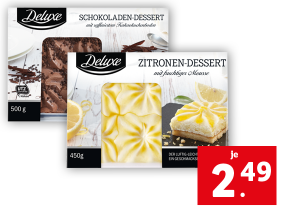 DELUXE Dessert-Spezialität