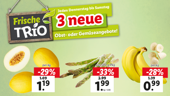Aktionen der Frische-Vielfalt