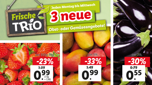 Aktionen der Frische-Vielfalt