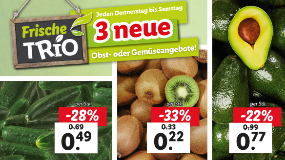 Aktionen der Frische-Vielfalt