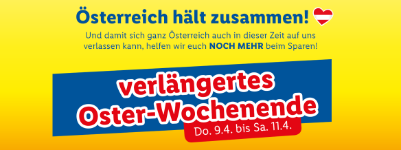 verlängertes Oster-Wochenende 