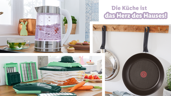Die Küche ist das Herz des Hauses 