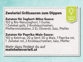 Zweierlei Grillsaucen zum Dippen