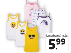 Kinder Unterhemden