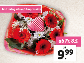 Muttertagsstrauß Impression