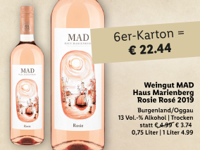 Weingut MAD – Haus Marienberg Rosie Rosé 2019