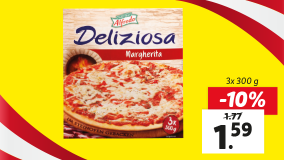 Steinofenpizza Margherita