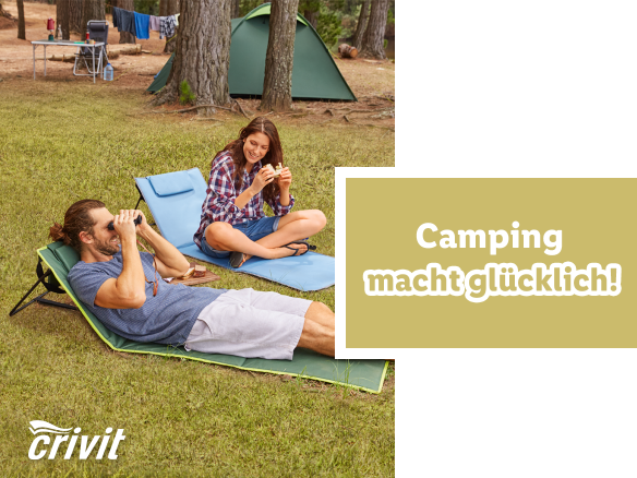 Camping macht glücklich