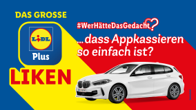 Das große Lidl Plus Liken - GEWINNSPIEL