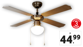 Deckenventilator mit LED-Leuchte