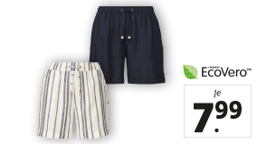 Damen Leinenshorts