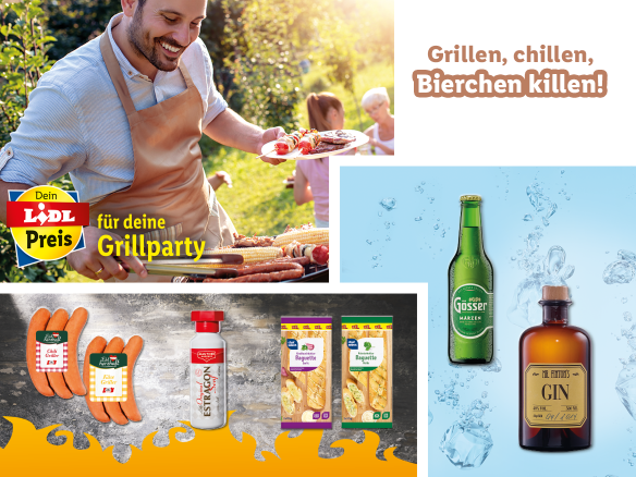 Dein Lidl Preis für die Grillparty