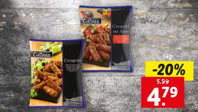 Cevapcici vom Rind