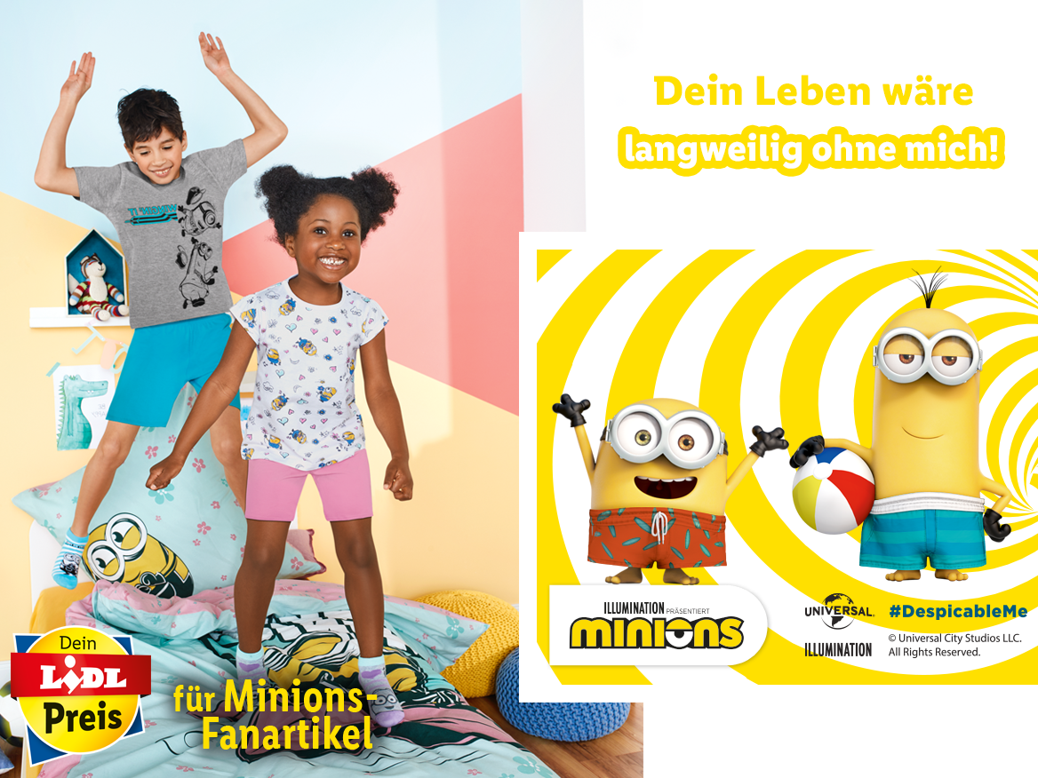 Minions Fanartikel zum Lidl Preis