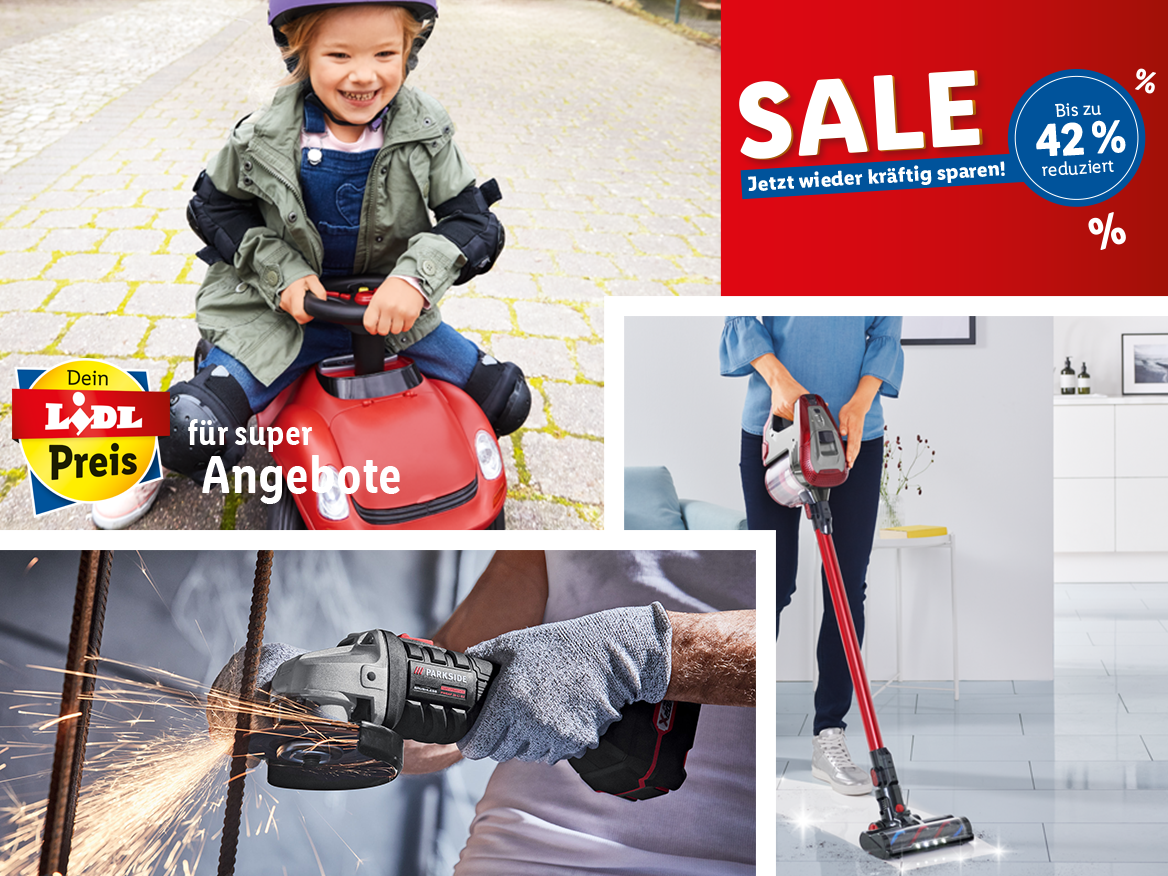 Sale - jetzt wieder kräftig sparen