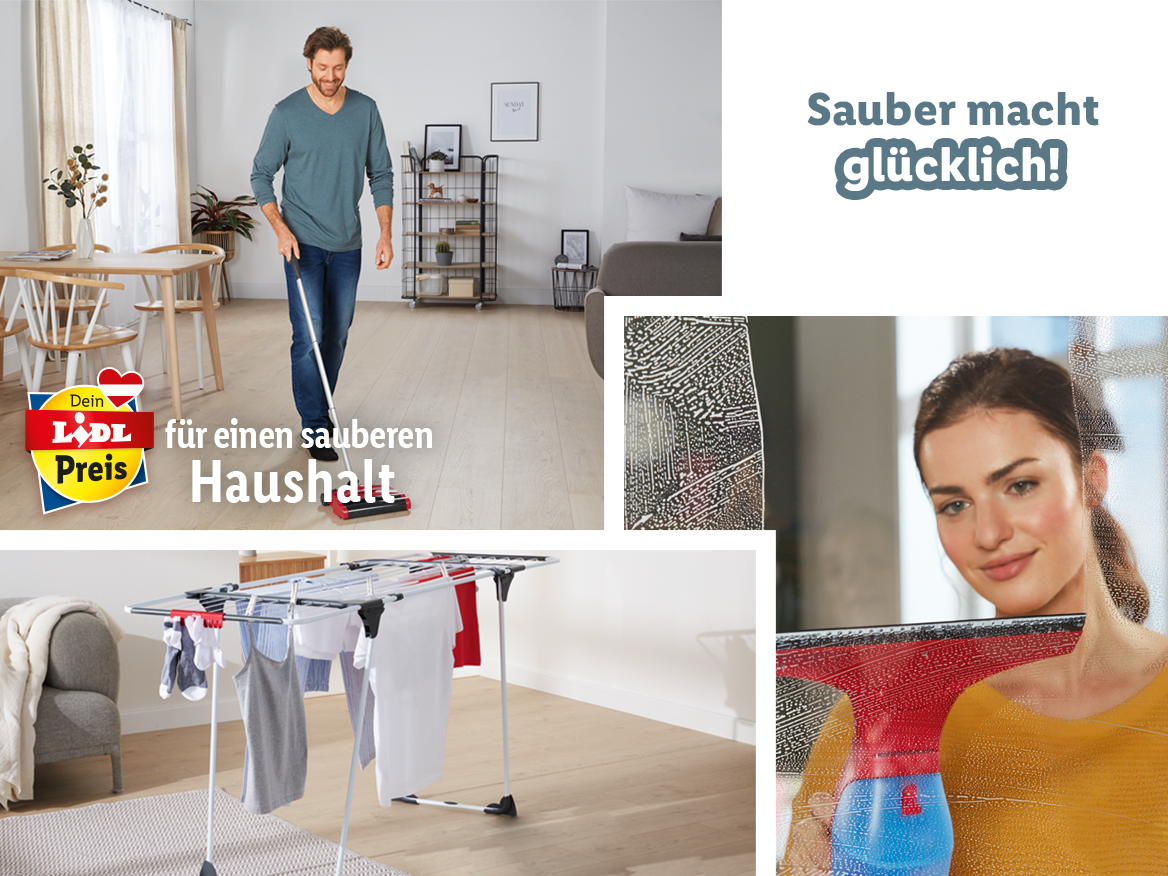 Für einen sauberen Haushalt