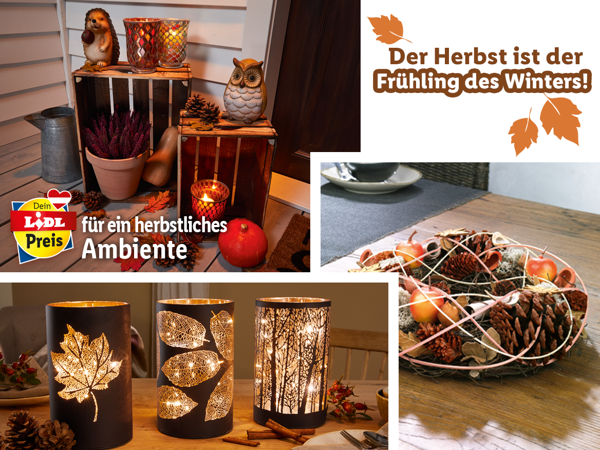 Herbstliches Ambiente