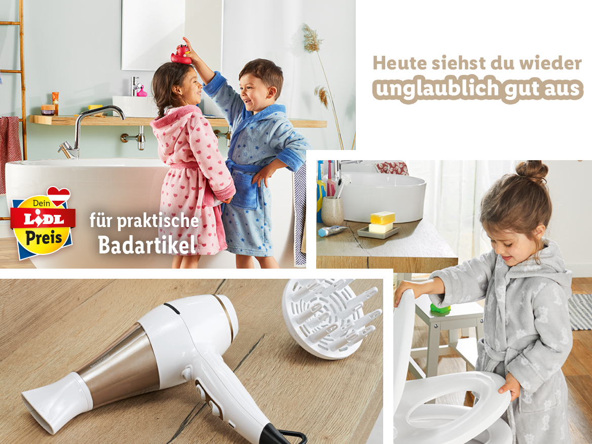 Praktische Badartikel