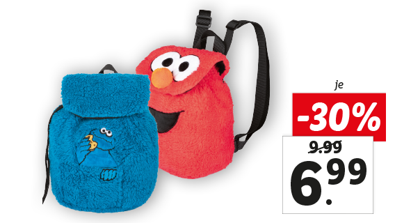 Sesamstrasse® Kinder Rucksack