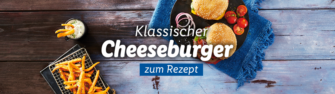 Klassischer Cheeseburger Rezept