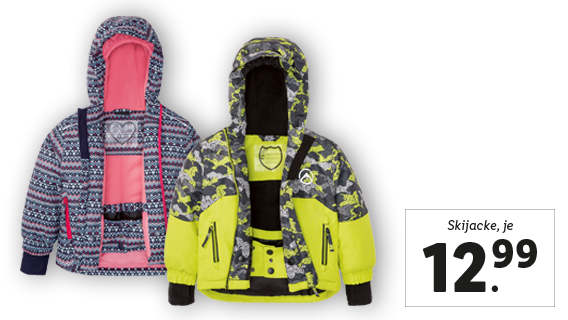 Kleinkinder Skijacke, Buben und Mädchen