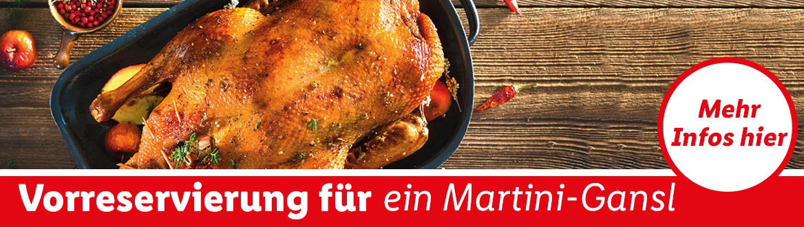 Martini-Gans vorreservieren