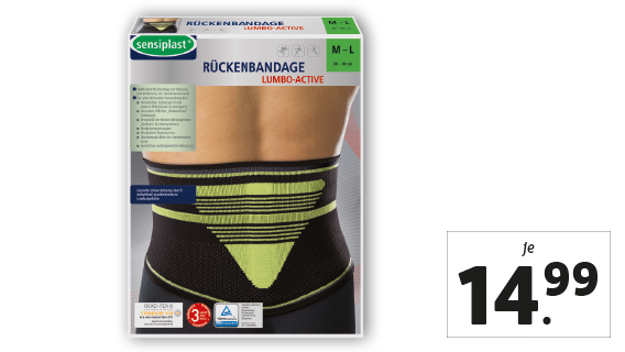 Rückenbandage