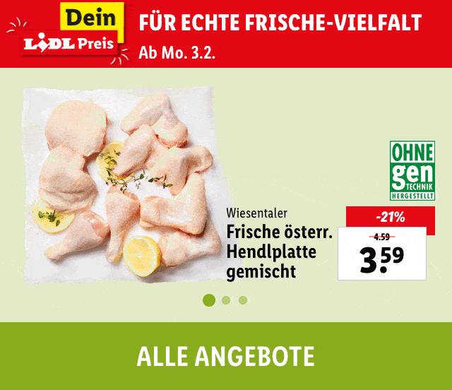 Angebote ab Mo.