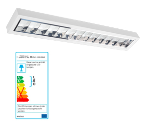 LED-Anbau-/Pendelleuchte Multipower, Stahlblech, LED-Lebensdauer 50.000 Std.