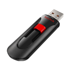 SanDisk USB-Stick Cruzer Glide 16 GB