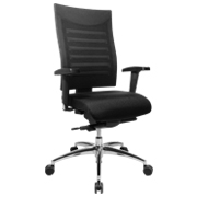 Bürostuhl SSI Proline S3+, ohne Armlehnen, Synchronmechanik, bewegliches Sitzen