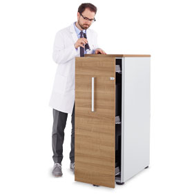 Hochcontainer, B 435 x T 800 x H 1296 mm