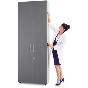 Schrank LOGIN, wahlweise 2, 4 oder 6 Ordnerhöhen, Breite 800 mm