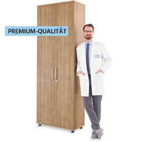 Flügeltürenschrank TETRIS WOOD, 6 OH, Höhe inkl. Gleiter, Sockel (optional)