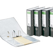 Ordner Grüner Balken, DIN A4, Rückenbreite 80 mm