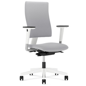 Bürostuhl 4ME, ohne Armlehnen, Synchronmechanik, flexible und moderne Rückenlehne