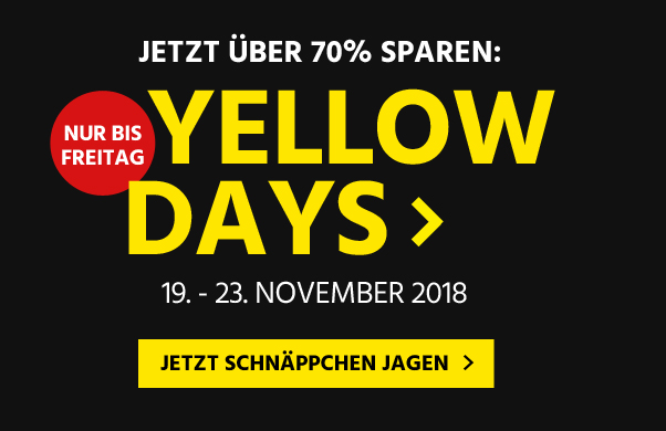 Yellow Days - jetzt über 70% sparen