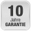 10 Jahre Garantie