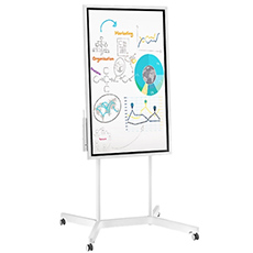 Digitales Flipchart Samsung "Flip", Touch-Panel, Speicher- & Screen-Sharing-Funktion