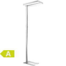 LED-Stehleuchte, dimmbar, direkt/indirekt strahlend, wahlweise mit 30 oder 40 Watt