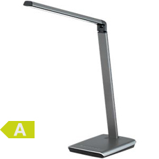 LED-Tischleuchte Bragi, 818 Lumen, 6-fach dimmbar, mit USB-Anschluss