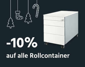 -10% auf Rollcontainer