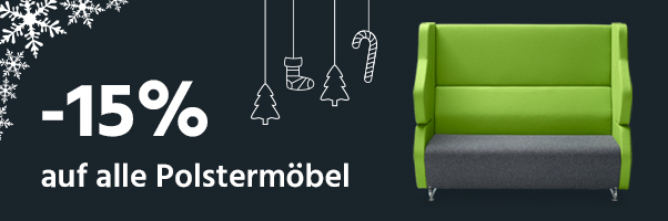 -15% auf Polstermöbel