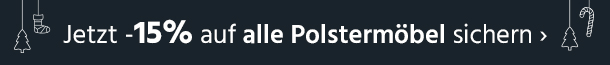 -15% auf Polstermöbel