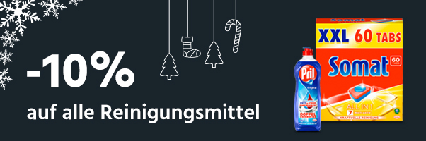 -10% auf Reinigungsmittel