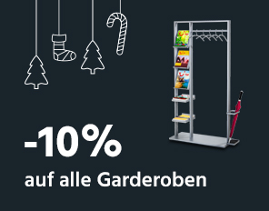 -10% auf Garderoben