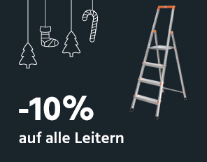 -10% auf Leitern & Tritte