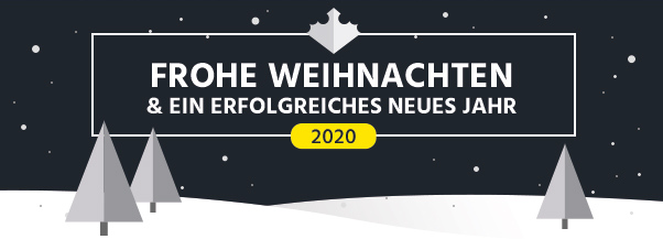 Frohe Weihnachten & ein erfolgreiches Jahr 2020
