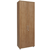 Flügeltürenschrank TETRIS WOOD, 6 OH, Höhe inkl. Gleiter, B 800/1000/1200 mm